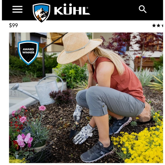 KULH w’s Rollup pants NEW with tags size 12 - Picture 2 of 14